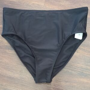 (NEW) Lands' End Dark Gray Swimwear